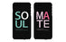 Soulmate Matching Couple Black Phonecases (Set)