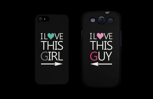 I Love This Girl and Guy Cute Matching Couples Cell Phone Cases