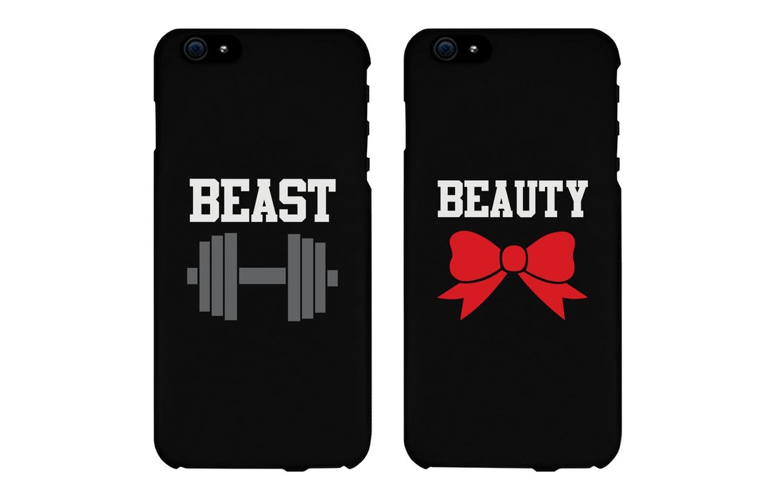 Beauty and Beast Cute Matching Couple Phone Cases Great Gift for Couples