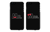 Mr and Mrs Bow Tie Couples Matching Cell Phone Cases Gift for Couples