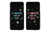 Summer Kind of Guy and Girl Black Matching Couple Phone Cases