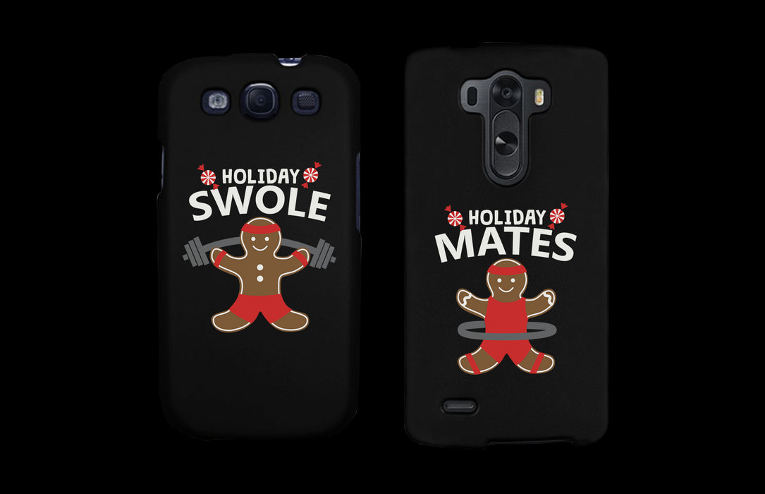Swole Mates Ginger Cookie Matching Couple Phone Cases