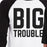 Big Trouble Little Trouble Dad and Baby Baseball Tee New Dad Gifts