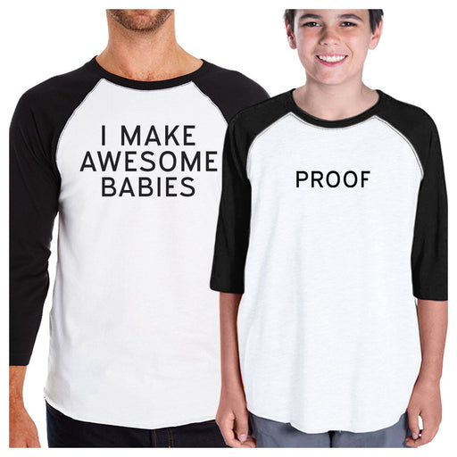 I Make Awesome Babies Unique Design Tee Funny Gifts For New Dad