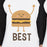 Hamburger And Fries Sister Matching Baseball Jerseys Gift For Teens