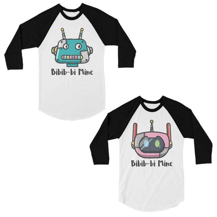 Bibib-bi Mine Matching Baseball Shirts Couples Valentine's Day Gift
