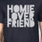Homie Lover Friend Matching Couple Navy Shirts