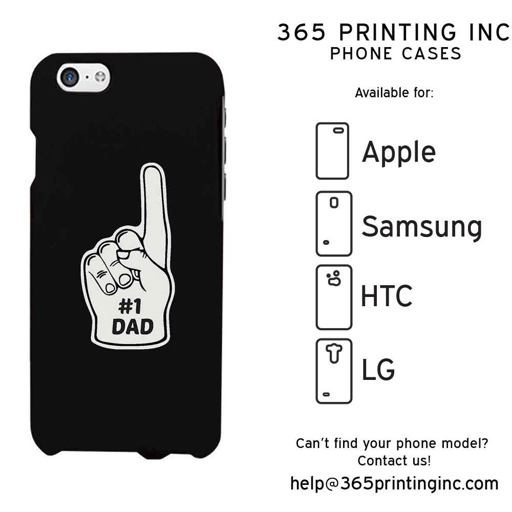 #1 Dad Funny Phone Case Great Gift For Fathers Day Cute Phone Cover
