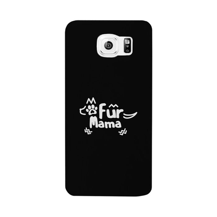 Fur Mama White Cute Cell Phone Case For Dog Lover Gifts