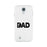 Dad Golf White iPhone 5 Case