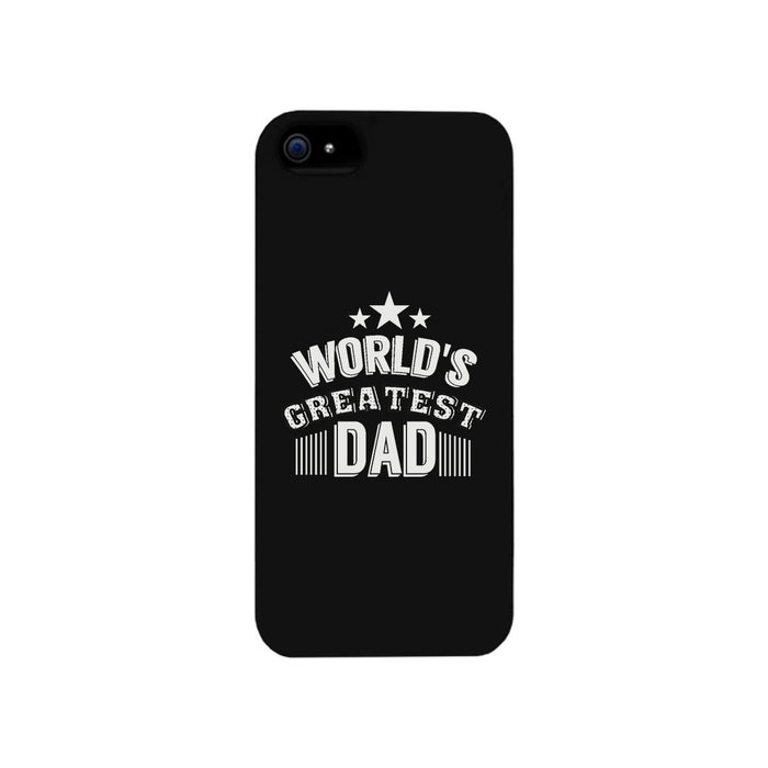 World's Greatest Dad Black Phone Case