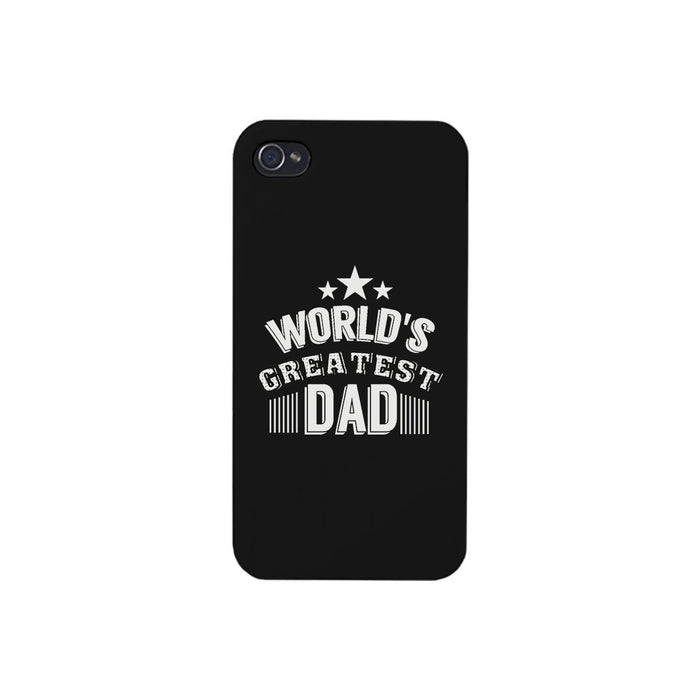 World's Greatest Dad Black Phone Case