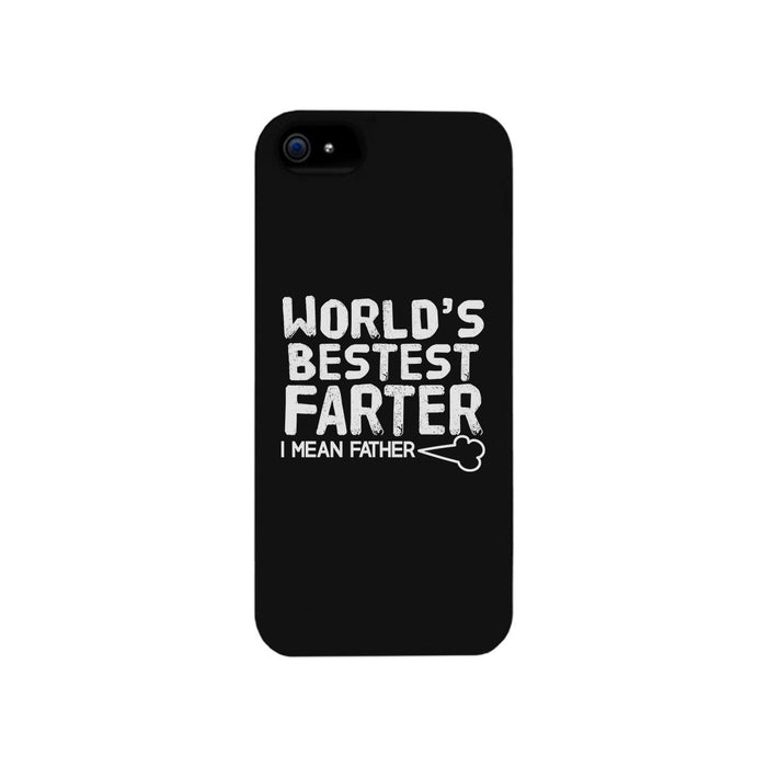 World's Bestest Farter Black Phone Case