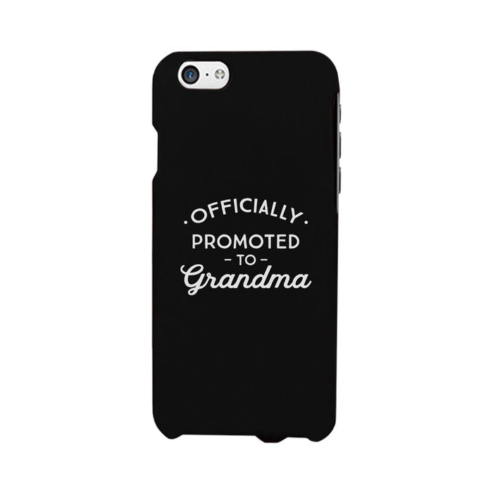 Officially Promoted To Grandma Black Phone Case