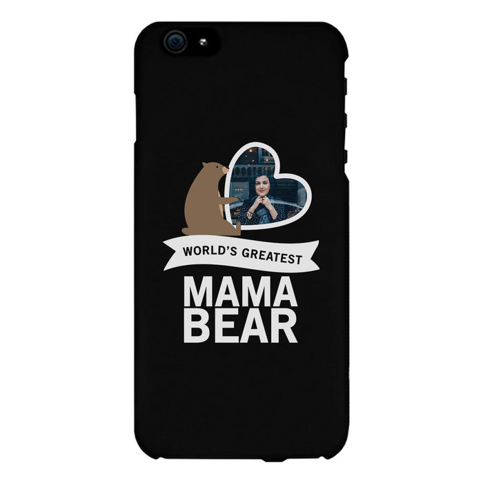 World's Greatest Mama Bear Phone Case Personalized Gifts For Mom