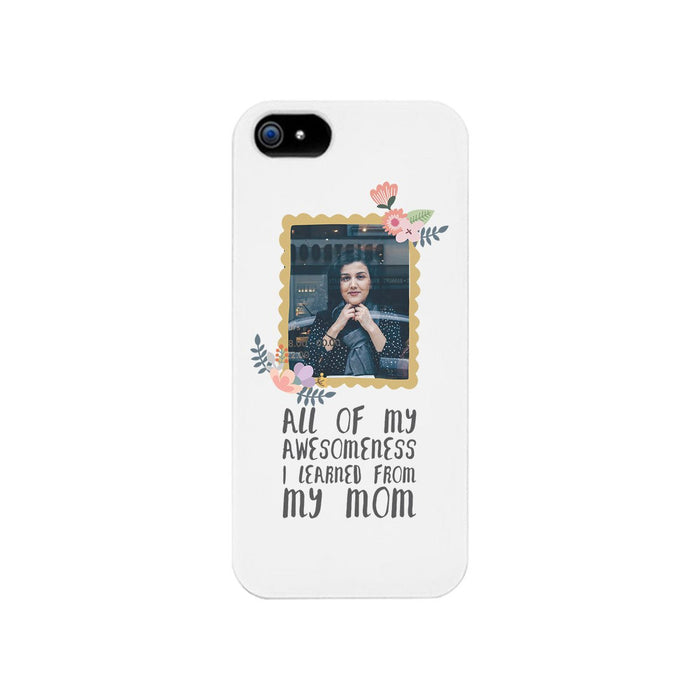 Frame Awesomeness Mom Personalized Phone Case Mothers Day Gift