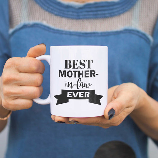 Best Mother In Law Ever Mug Mothers Day Or Christmas Gift For Mother-in-law