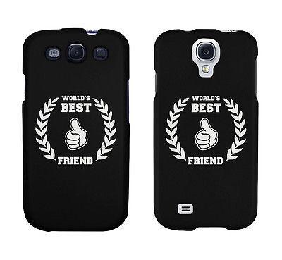 World's Best Friend Cute BFF Matching Phone Cases For Best Friends