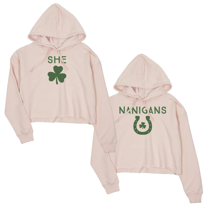 Shenanigans Funny St Patrick's Day Matching Sweatshirts BFF Gift