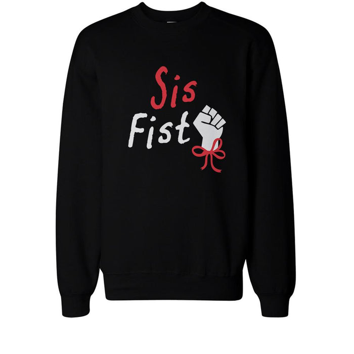 Sis Fist BFF Matching Sweatshirts Best Friend Gift for Holidays