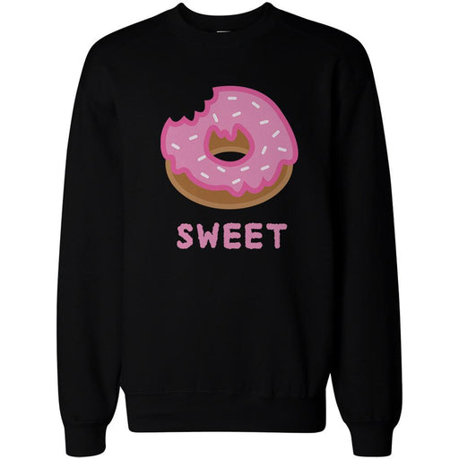 Cute Sweet and Sour Funny BFF Matching Couple SweatShirts for Best Friend