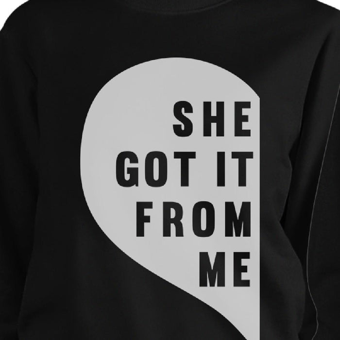 She Got It From Me Black Funny Mothers Day Gifts Unique Moms Gifts