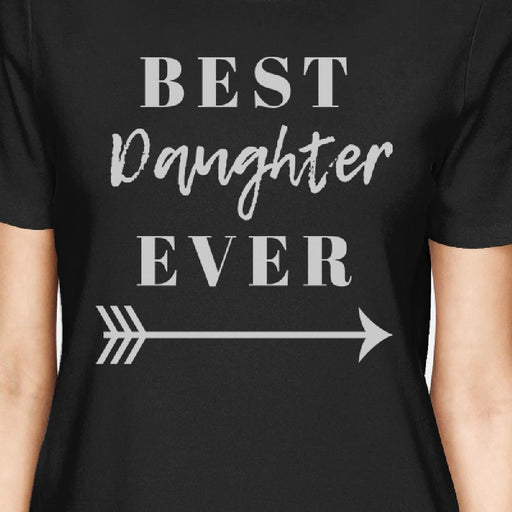 Best Daughter & Mother Ever Black Mom Daughter Cute Matching Tops
