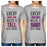 Tall Short Friend BFF Matching Shirts Womens Grey Short Sleeve Tee