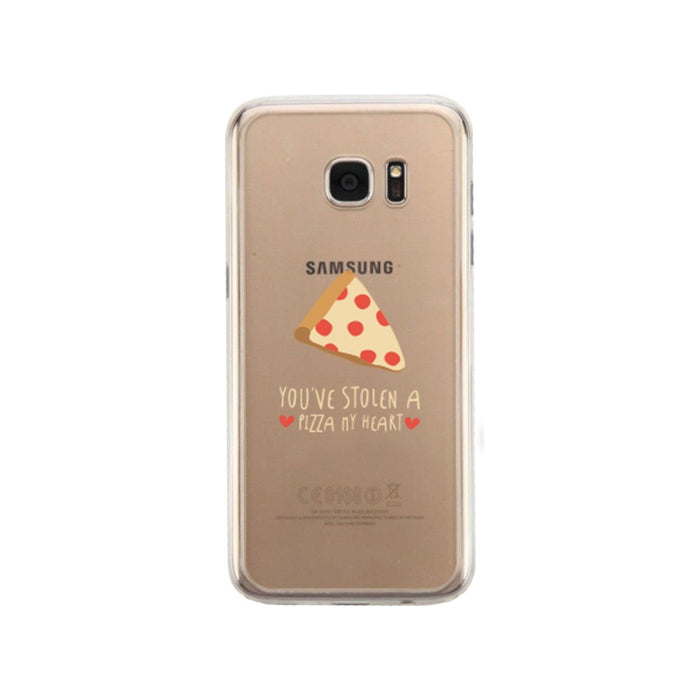 Pizza My Heart Funny Phone Case Cute Clear Phonecase