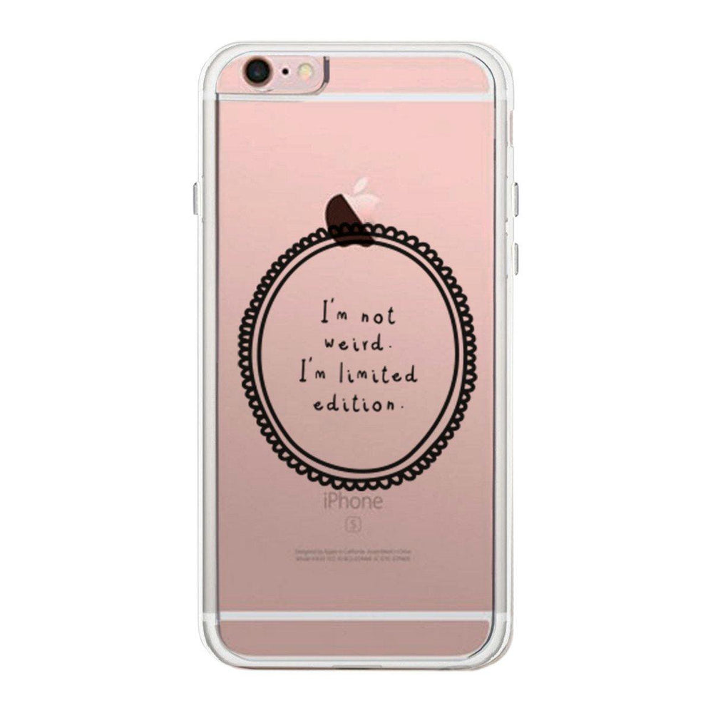 Limited Edition Phone Case Cute Clear Phonecase