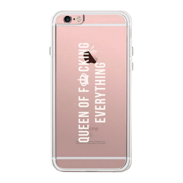 Queen Of Everything Phone Case Cute Clear Phonecase