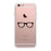 Nerdy Eyeglasses Phone Case Cute Clear Phonecase