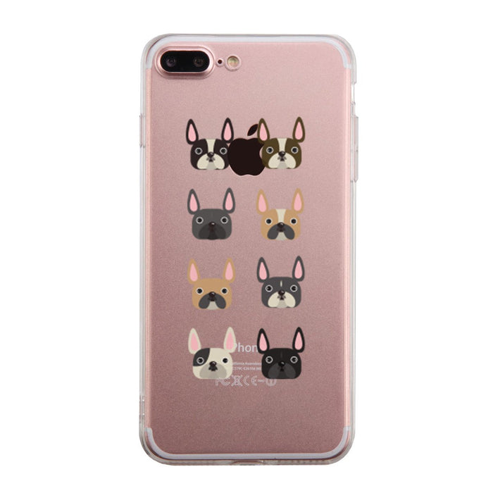 French Bulldogs Phone Case Cute Clear Phonecase
