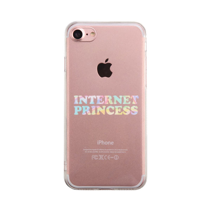Internet Princess Phone Case Cute Clear Phonecase