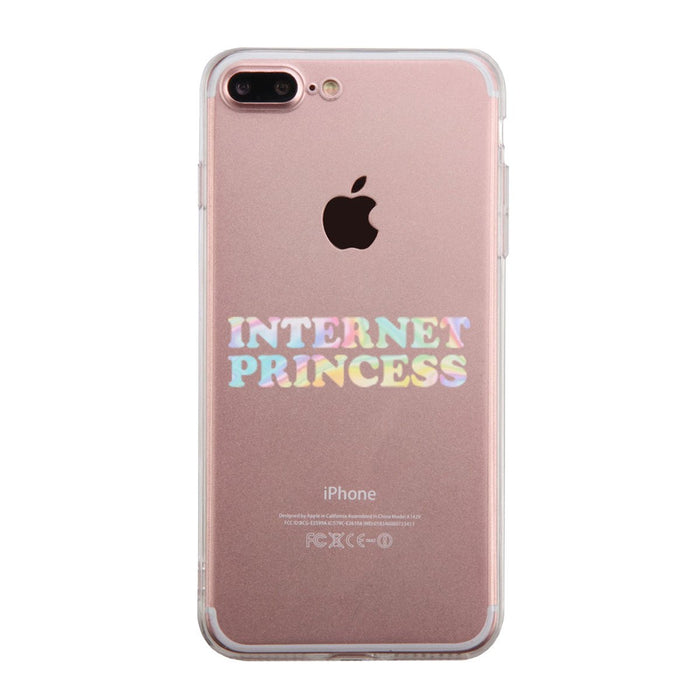 Internet Princess Phone Case Cute Clear Phonecase
