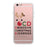 OCD Obsessive Christmas Disorder Cute Clear Phonecase