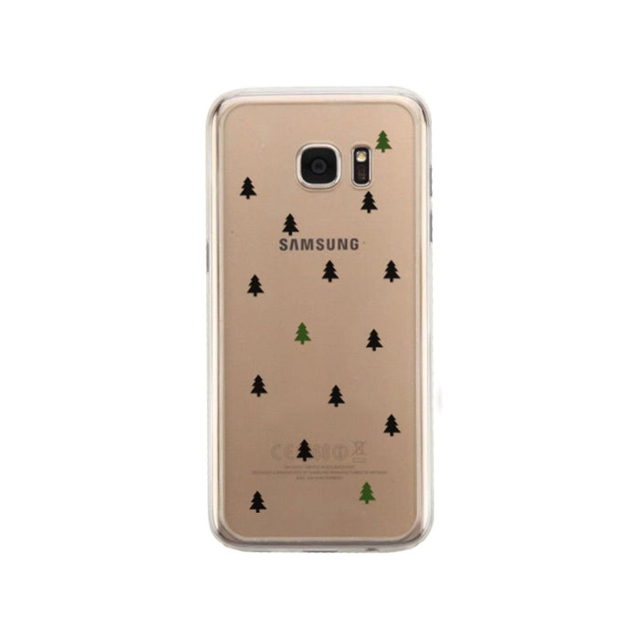 Christmas Tree Pattern Phone Case Cute Clear Phonecase