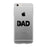 Dad Fish Clear Phone Case
