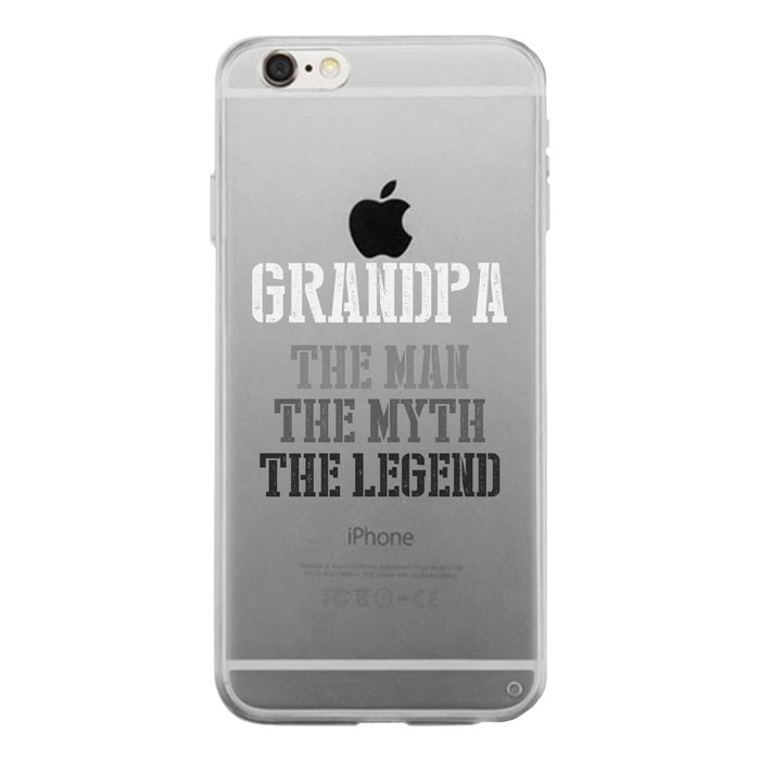 Legend Grandpa Clear Case Funny Fathers Day Gifts Grandpa Birthday