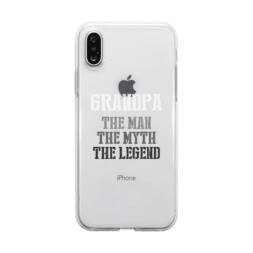 Legend Grandpa Clear Case Funny Fathers Day Gifts Grandpa Birthday