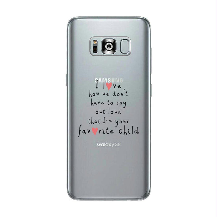 Favorite Daughter Clear Case Humorous Mothers Day Gifts For Moms