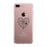 Heart Spider Web Clear Phone Case