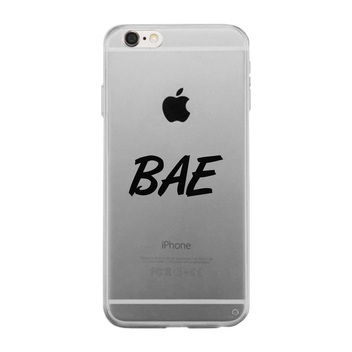 Bae-Left Clear Phone Case