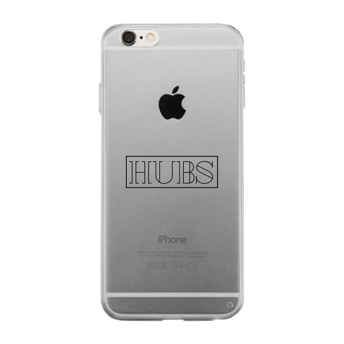 Hubs-Left Clear Phone Case