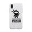 Cancer Fighting Ninja Clear Phone Case