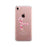 Pink Floral Ribbon Clear Phone Case