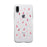 Breast Cancer Ribbon Pattern Clear Phone Case