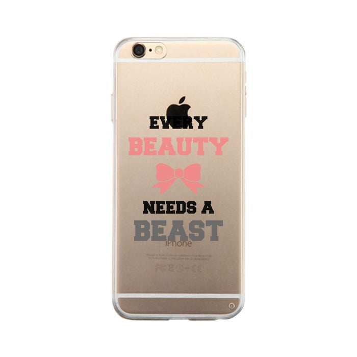Every Beauty-RIGHT Clear Case Funny Valentines Day Gifts Ultra Slim