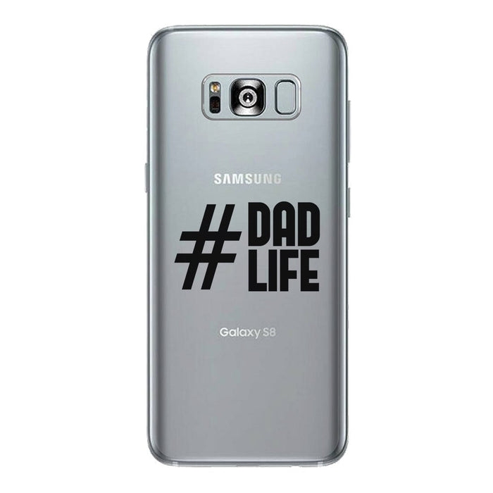 Hashtag Dad Life Clear Case