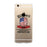 Veteran's Wife Clear Phone Case Cute July 4th Graphic Phone Cover
